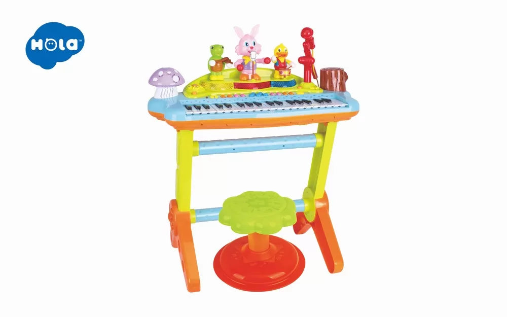 ORGA MUZICALA CU SCAUNEL SI ORCHESTRA ANIMALUTELOR, HOLA