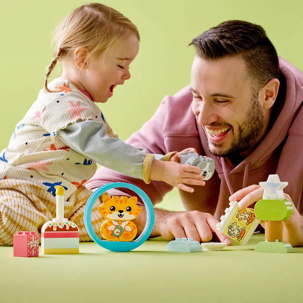 LEGO DUPLO PRIMUL MEU CATELUS SI PRIMUL MEU PISOI CU SUNETE 10977, LEGO DUPLO