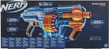 NERF BLASTER 2.0 ELITE SHOCKWAVE RD-15, NERF