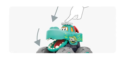 MASINUTA BEBE MONSTER TRUCK CROCODILUL, HOLA
