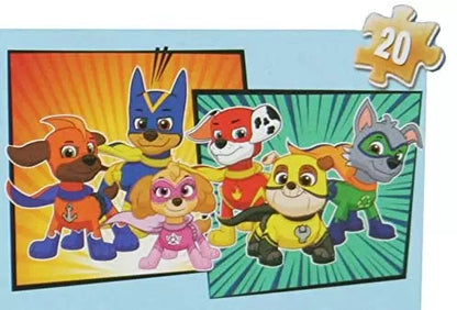 PATRULA CATELUSILOR PUZZLE 4IN1 DIN LEMN, PATRULA CATELUSILOR
