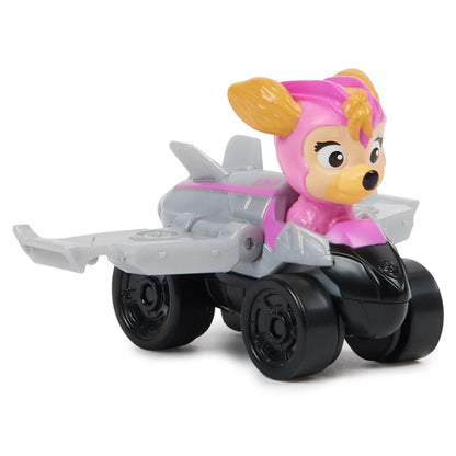 PATRULA CATELUSILOR PUP SQUAD RACERS VEHICUL METALIC SKYE SCARA 1:55, PATRULA CATELUSILOR
