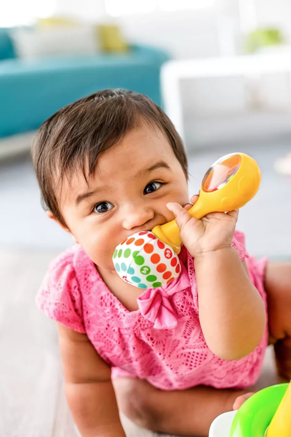 FISHER PRICE SET 2 ZORNAITOARE MARACAS, FISHER PRICE - INFANT