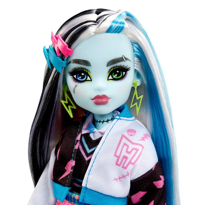MONSTER HIGH PAPUSA FRANKIE STEIN CU ANIMALUT SI ACCESORII, MONSTER HIGH