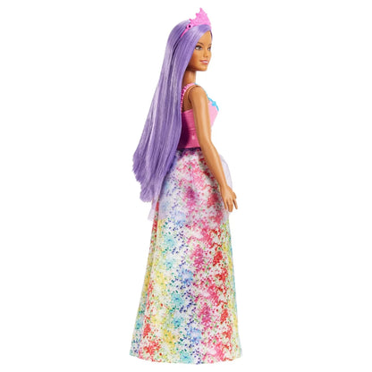 BARBIE DREAMTOPIA PAPUSA PRINTESA CU PAR MOV, BARBIE - DREAMTOPIA