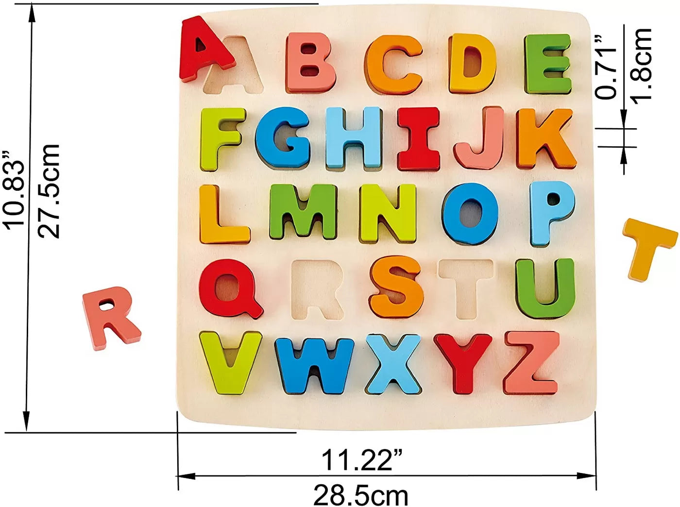 HAPE PUZZLE ALFABET CHUNKY, HAPE