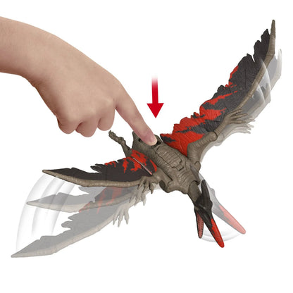 JURASSIC WORLD CHAOS THEORY WILD ROAR DINOZAUR PTERANODON, JURASSIC WORLD