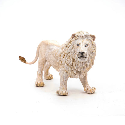 PAPO FIGURINA LEU ALB, ANIMALE SALBATICE