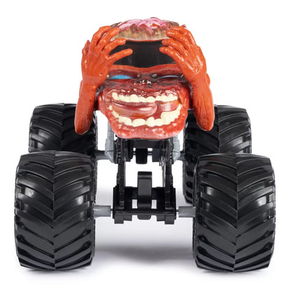 MONSTER JAM MASINUTA METALICA ZOMBIE SCARA 1:24, MONSTER JAM
