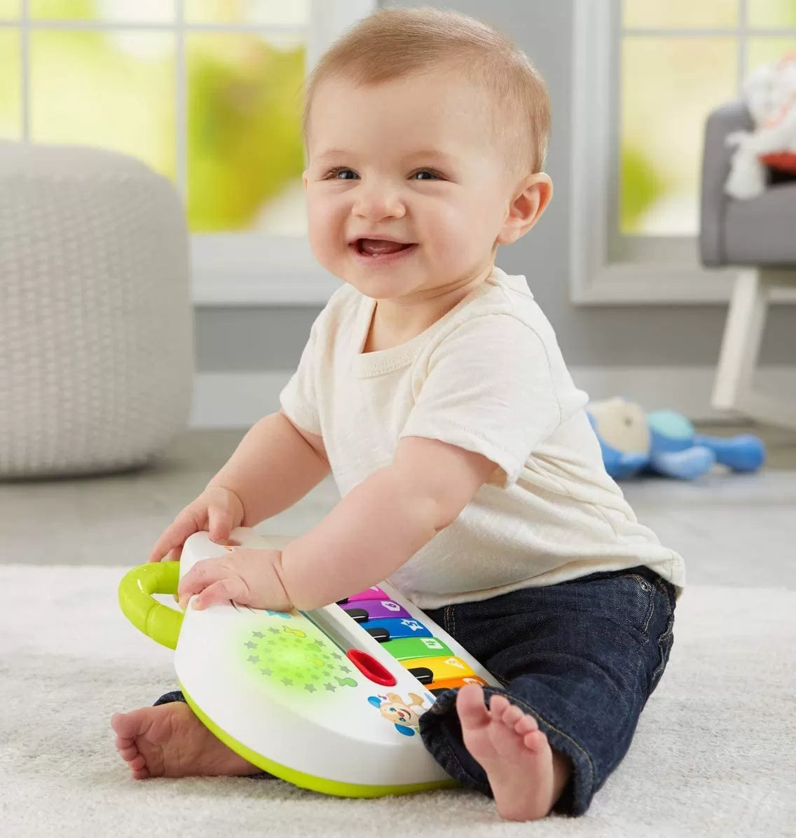 FISHER PRICE PIANUL INTERACTIV IN LIMBA ROMANA, FISHER PRICE - INFANT