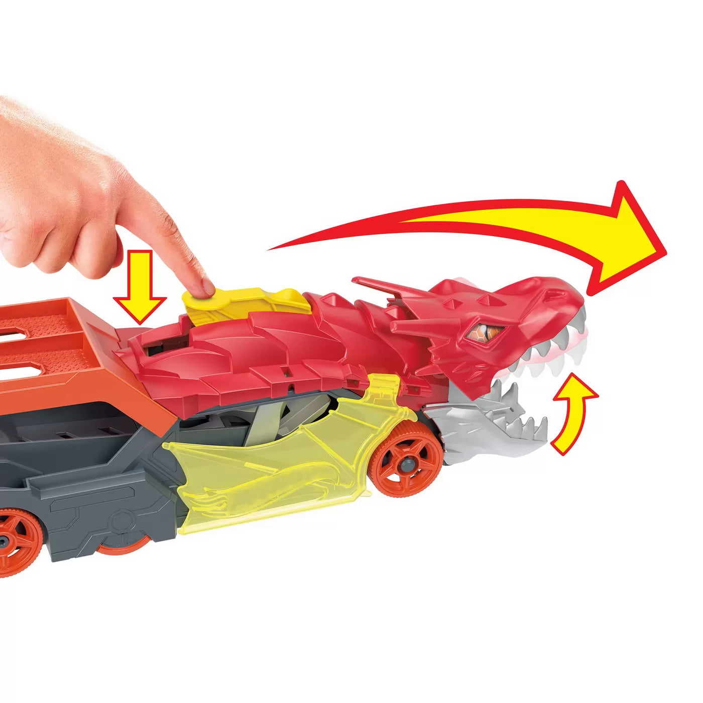 HOT WHEELS CITY TRANSPORTATORUL DRAGON, HOT WHEELS - CITY