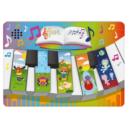 PUZZLE DIN LEMN IN FORMA DE PIAN CU SUNETE, JOCURI