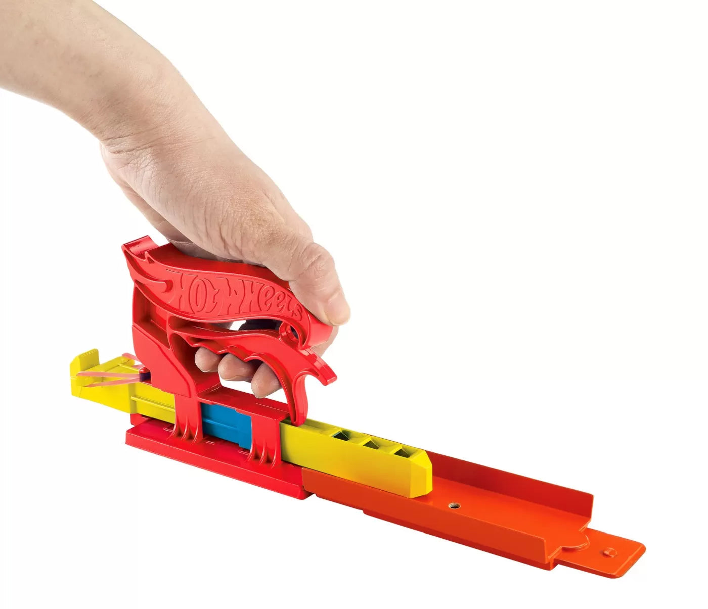 HOT WHEELS SET LANSATOR PORTABIL ROSU SI MASINUTA, HOT WHEELS - VEHICULE