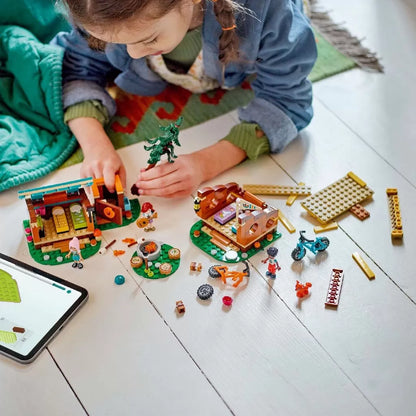 LEGO FRIENDS CABANE CONFORTABILE IN TABARA DE AVENTURI 42624, LEGO FRIENDS