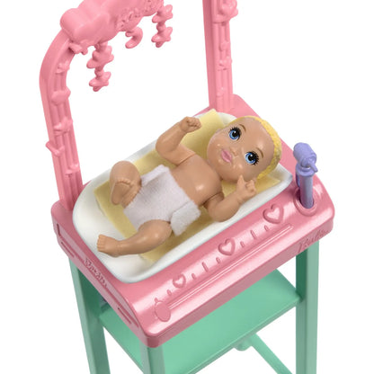 BARBIE SET DE JOACA PAPUSA BARBIE BRUNETA FACE CARIERA PEDIATRU, BARBIE - I CAN BE