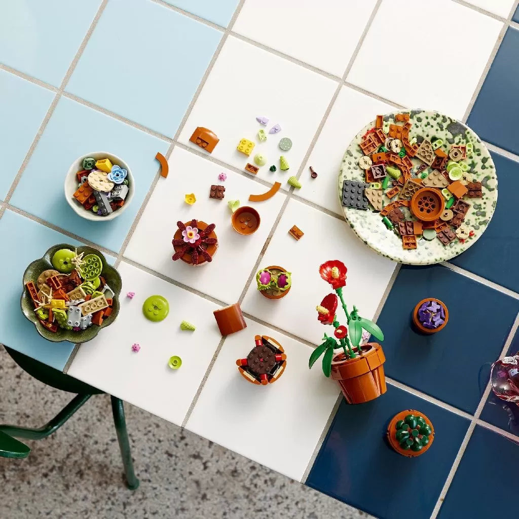 LEGO ICONS PLANTE DE MICI DIMENSIUNI 10329, LEGO ICONICS