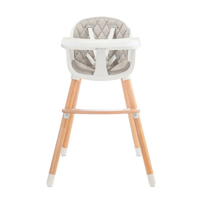SCAUN DE MASA KINDERKRAFT SIENNA, 2 IN 1, GREY, KINDERKRAFT