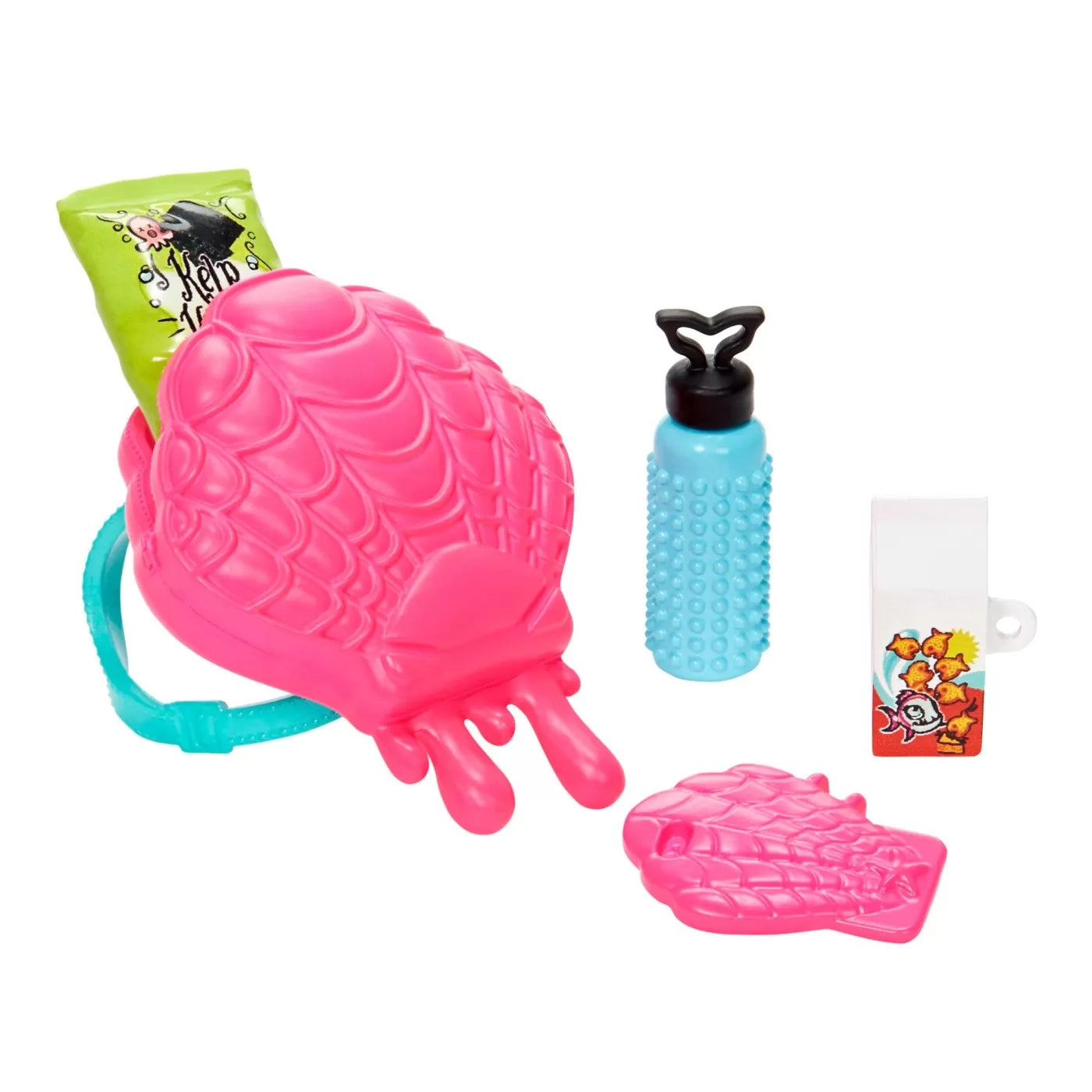 MONSTER HIGH PAPUSA LAGOONA BLUE CU ANIMALUT SI ACCESORII, MONSTER HIGH