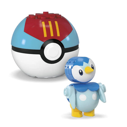 POKEMON MEGA SET DOUA BILE TOGEPI SI PIPLUP 41 PIESE, POKEMON