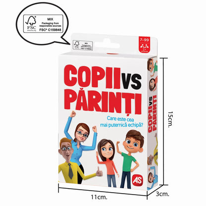 JOC DE CARTI COPII VS PARINTI, AS