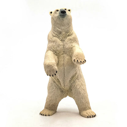 PAPO FIGURINA URS POLAR IN PICIOARE, ANIMALE SALBATICE
