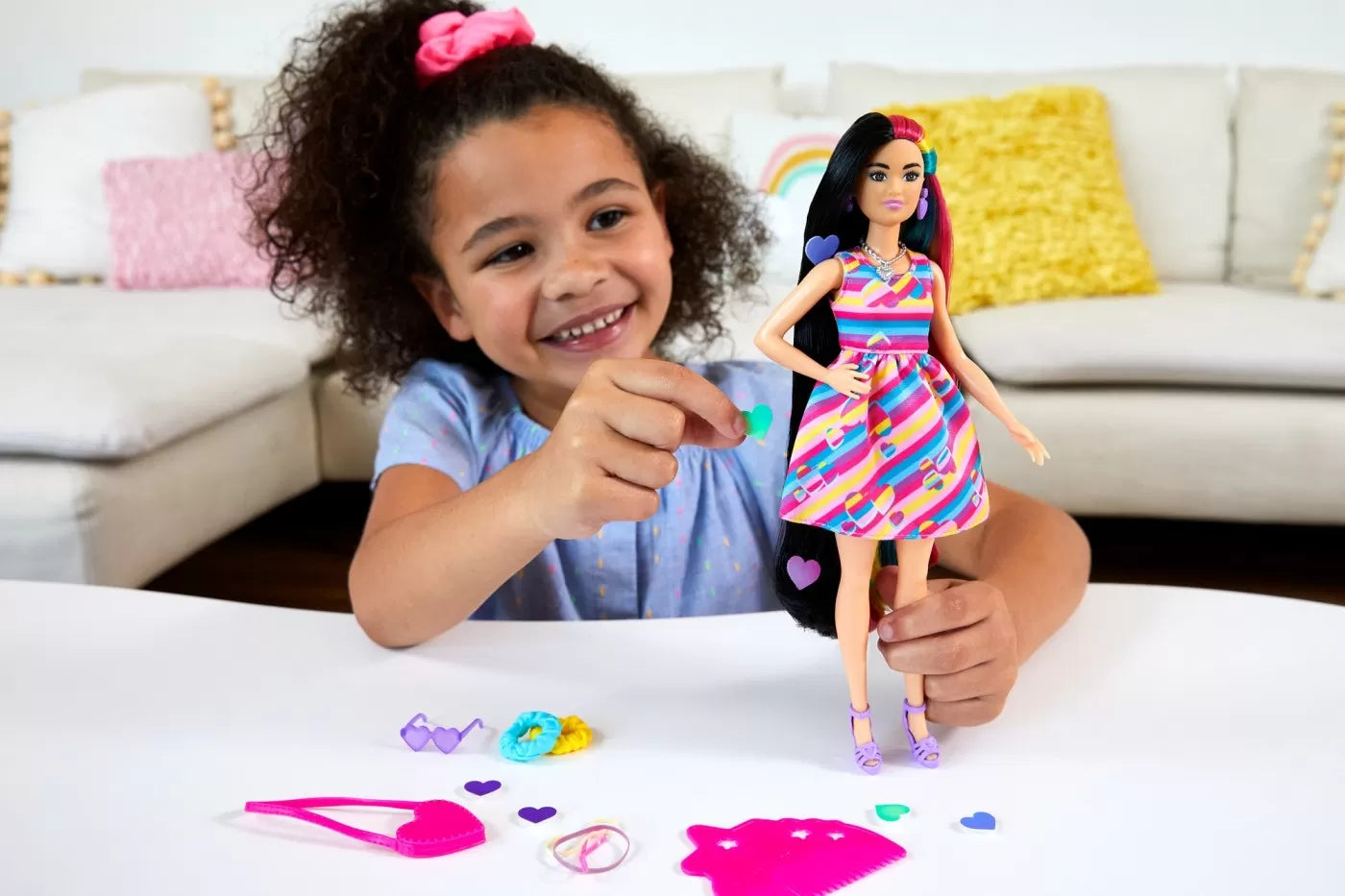 BARBIE TOTALLY HAIR PAPUSA BARBIE BRUNETA, BARBIE - TOTALLY HAIR