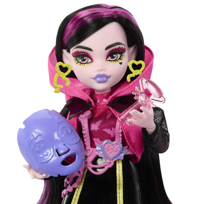 MONSTER HIGH NEON FRIGHTS PAPUSA DRACULAURA, MONSTER HIGH