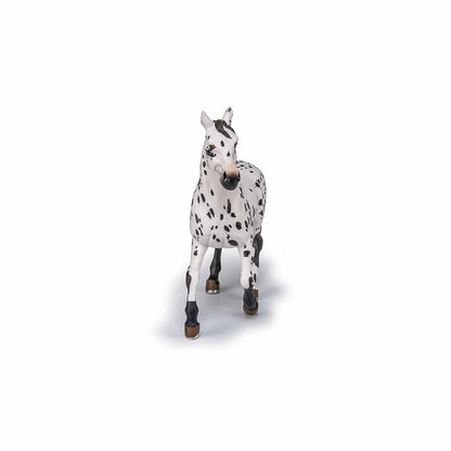 PAPO FIGURINA IAPA APPALOOSA NEAGRA, RASE DE CAI SI PONEI