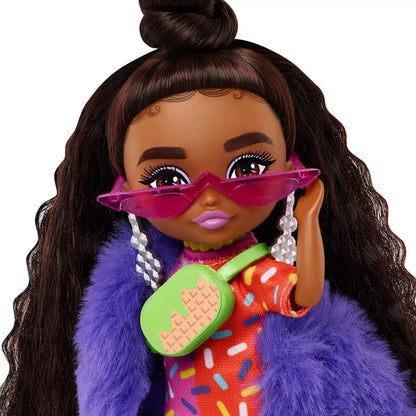 BARBIE PAPUSA BARBIE EXTRA MINI BRUNETA, BARBIE - EXTRA