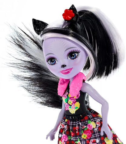 ENCHANTIMALS PAPUSI CU ANIMALUTE SAGE SKUNK SI CAPER, ENCHANTIMALS - PAPUSI