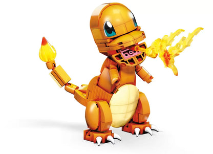 POKEMON MEGA CONSTRUX SET DE CONSTRUCTIE CHARMANDER SALAMECHE 180 PIESE, POKEMON