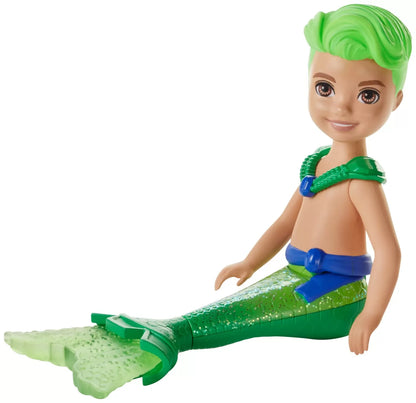 BARBIE DREAMTOPIA PAPUSA CHELSEA SIRENA VERDE, BARBIE - DREAMTOPIA