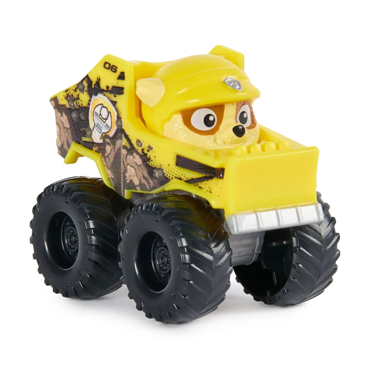 PATRULA CATELUSILOR PUP SQUAD RACERS RESCUE WHEELS VEHICUL METALIC RUBBLE SCARA 1:55, PATRULA CATELUSILOR