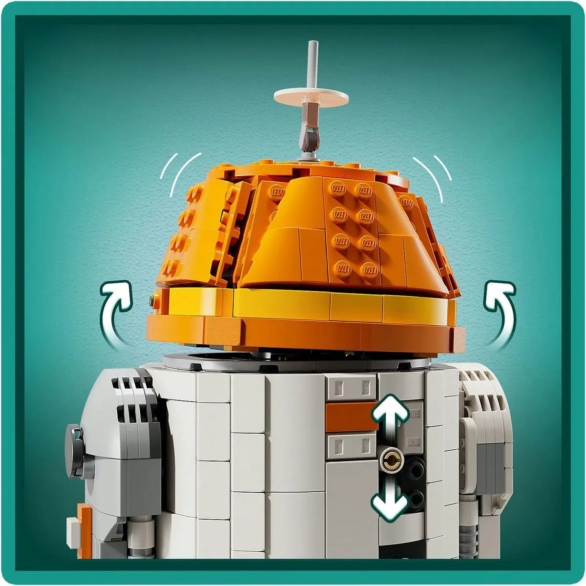 LEGO STAR WARS DROID ASTROMECH CHOPPER C1-10P 75416, LEGO STAR WARS TM