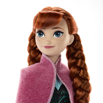 DISNEY FROZEN PAPUSA ANNA CU FUSTA MAGICA, DISNEY FROZEN