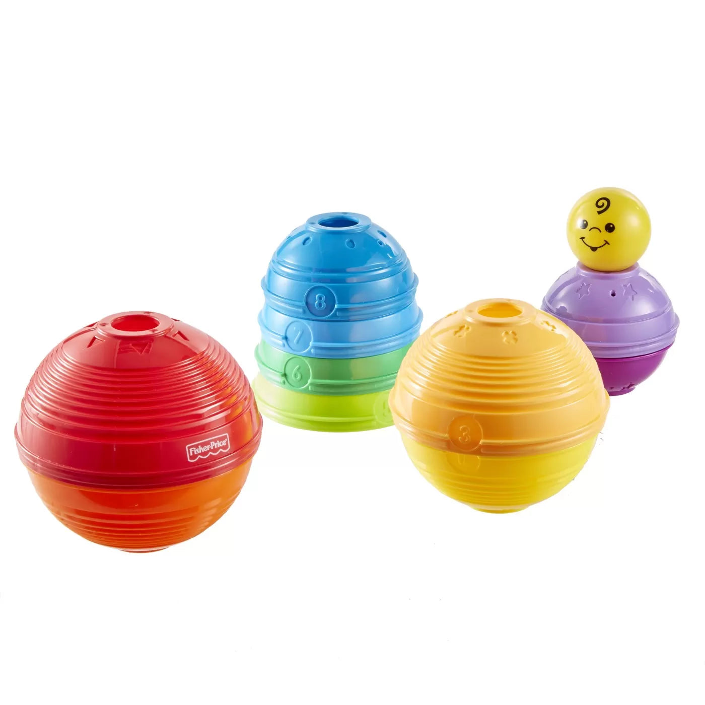 FISHER PRICE PIRAMIDA CUPELOR, FISHER PRICE - RADE SI INVATA