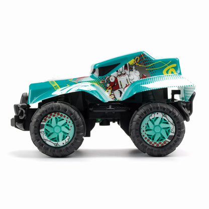 SILVERIT EXOST MASINA CU TELECOMANDA X MONSTER VERDE, SILVERLIT