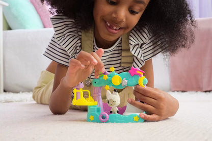 GABBYS DOLLHOUSE SET BALCON DECORAT A LUI PANDY PAWS, GABBYS DOLLHOUSE