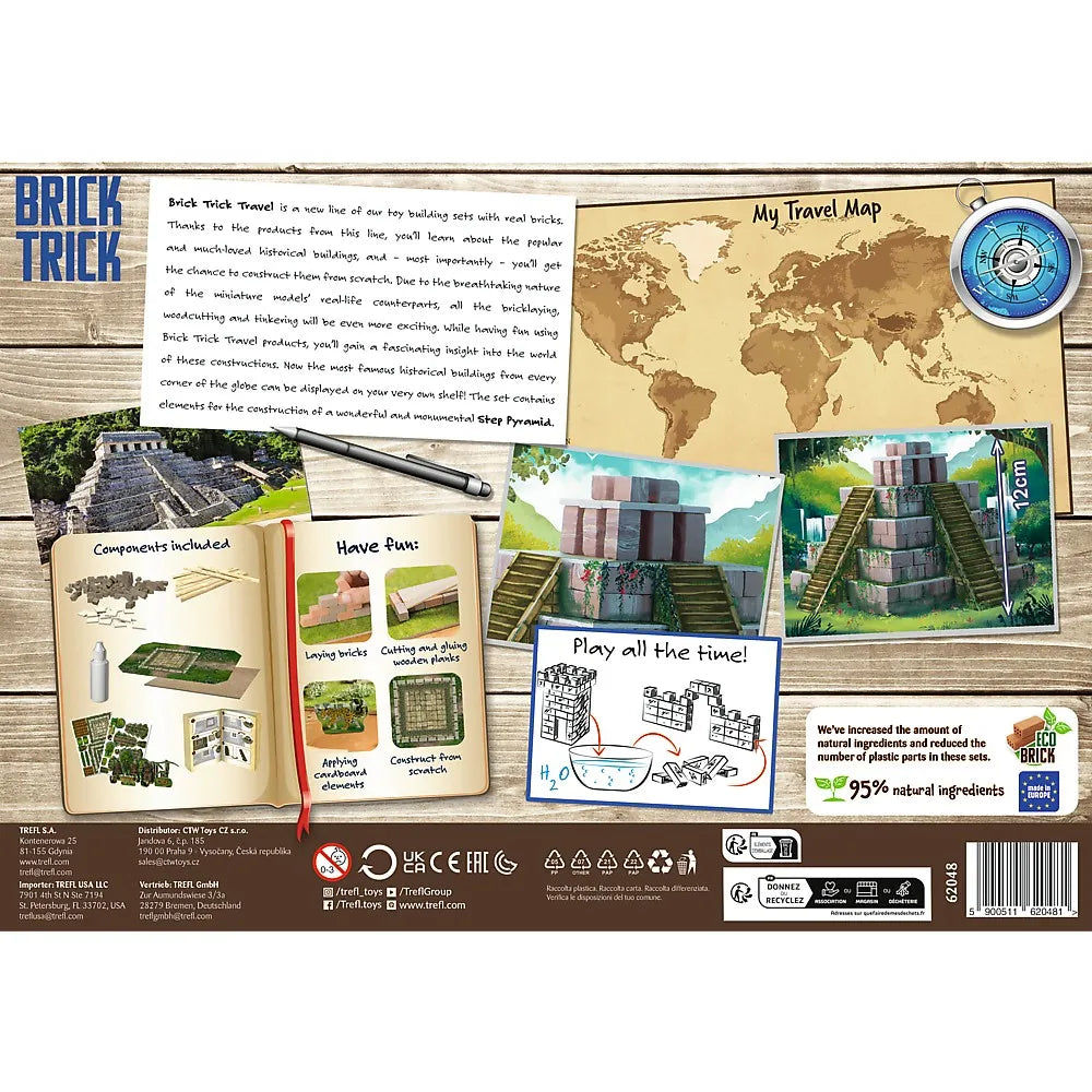 BRICK TRICK M TRAVEL PIRAMIDA, BRICK TRICK
