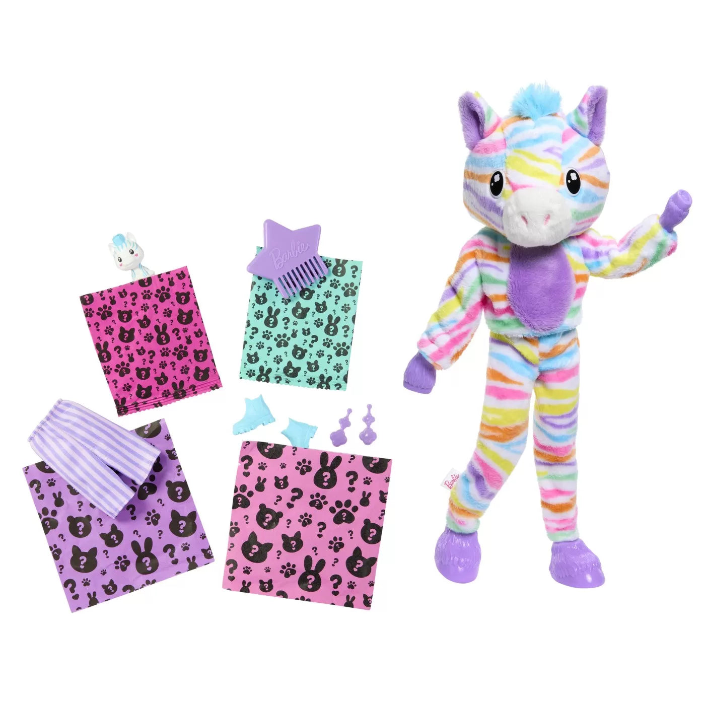 BARBIE PAPUSA BARBIE CUTIE REVEAL ZEBRA, BARBIE - DREAMTOPIA