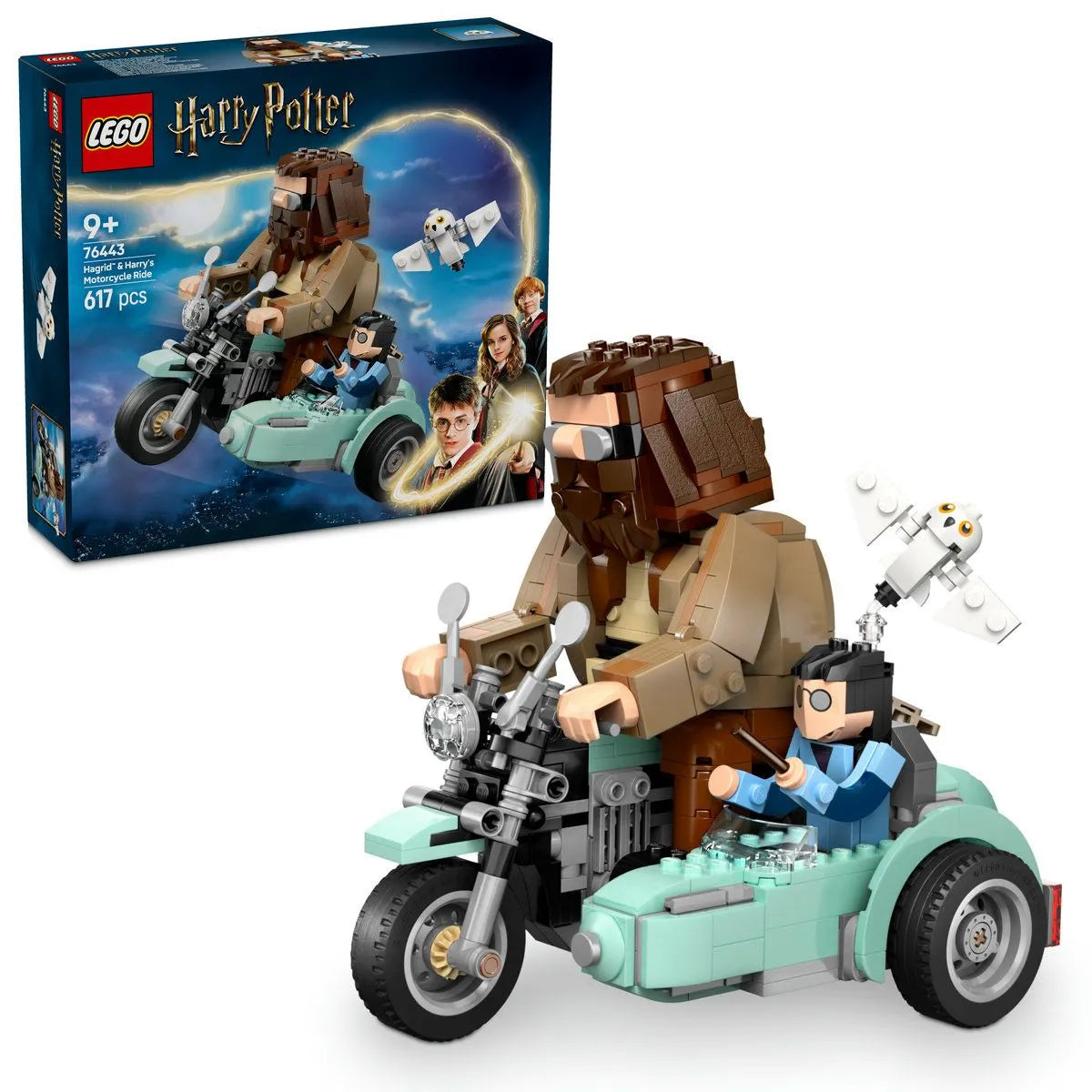 LEGO HARRY POTTER TM HAGRID SI HARRY PE MOTOCICLETA 76443, LEGO HARRY POTTER TM