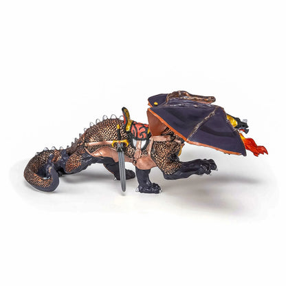 PAPO FIGURINA DRAGONUL INTUNERICULUI, PERSONAJE MEDIEVALE FANTASTICE
