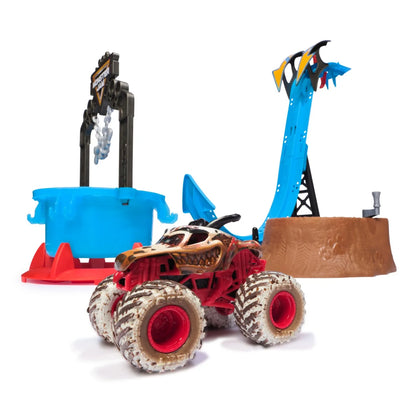 MONSTER JAM MUD BLASTERS SET ARUNCATOARE DE NOROI, MONSTER JAM
