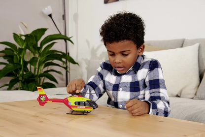 MAJORETTE ELICOPTER DE SALVARE AIRBUS H135 CU SUNETE SI LUMINI, MAJORETTE