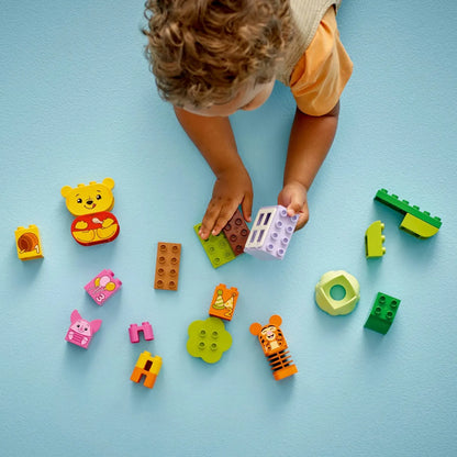 LEGO DUPLO PETRECEREA DE ZIUA DE NASTERE A LUI WINNIE DE PLUS 10457 , LEGO DUPLO