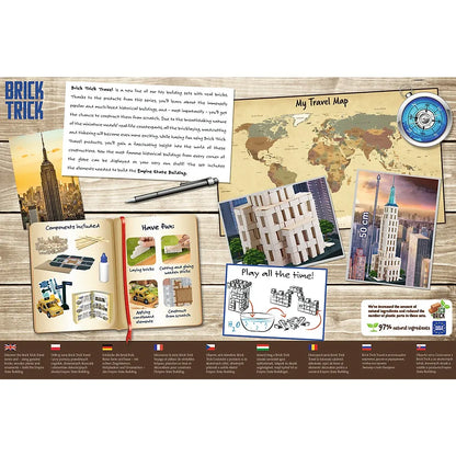 BRICK TRICK XL TRAVEL CLADIREA EMPIRE STATE, BRICK TRICK