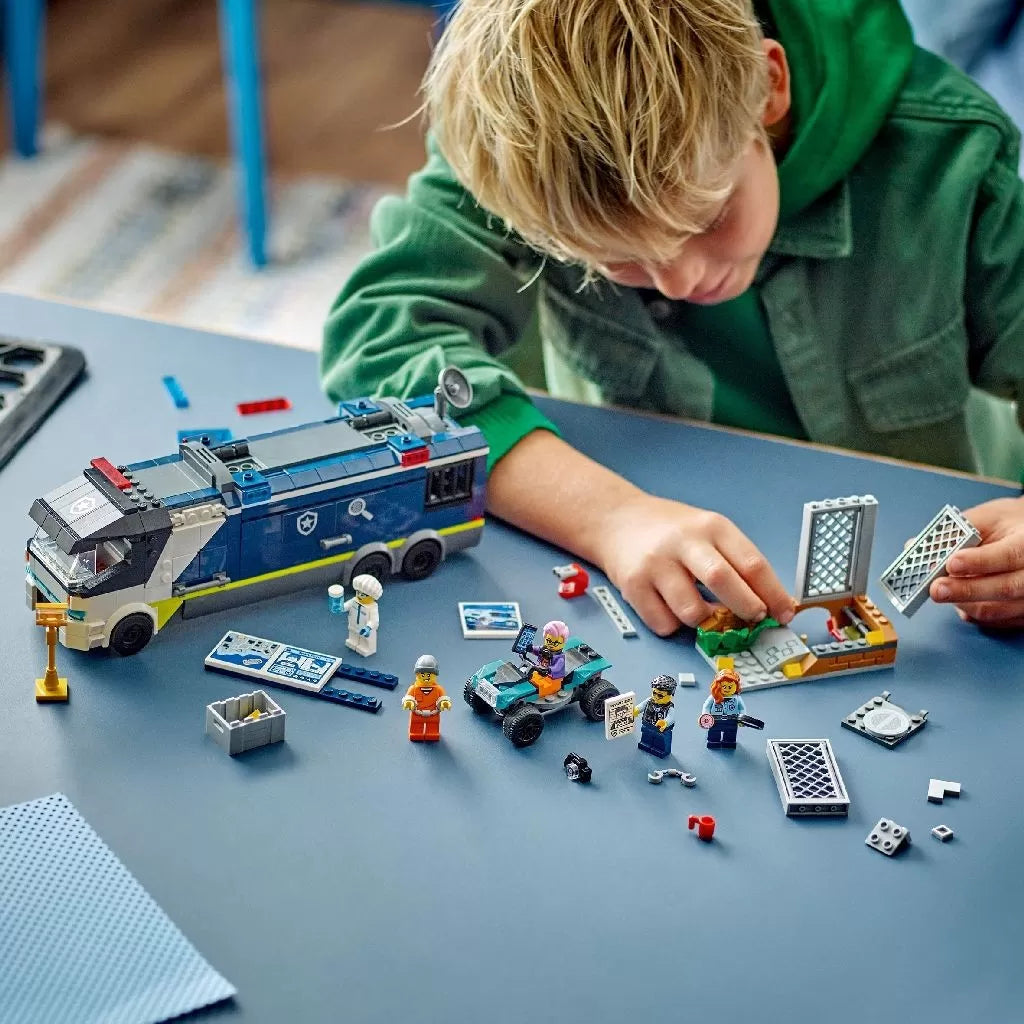 LEGO CITY LABORATOR MOBIL DE CRIMINALISTICA 60418, LEGO CITY