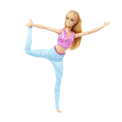 PAPUSA BARBIE MADE TO MOVE BLONDA CU TOP MOV, BARBIE - I CAN BE