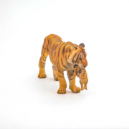 PAPO FIGURINA TIGRU CU PUI, ANIMALE SALBATICE