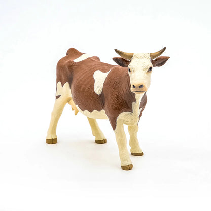 PAPO FIGURINA VACA SIMMENTAL, PRIETENII DE LA FERMA